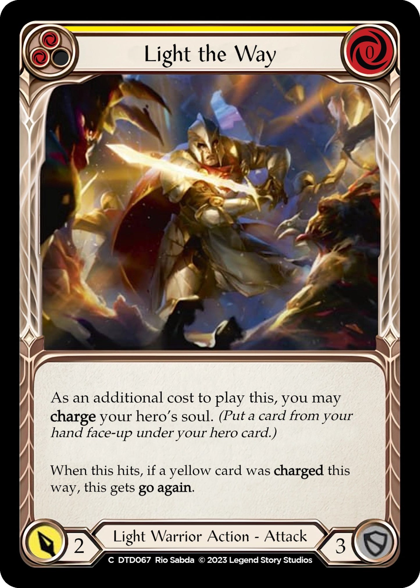 Flesh and Blood TCG: Light the Way (Yellow) image