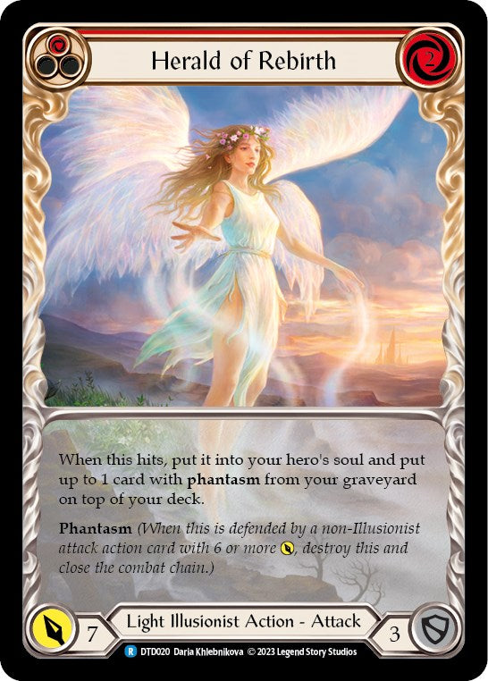 Flesh and Blood TCG: Herald of Rebirth (Red) image
