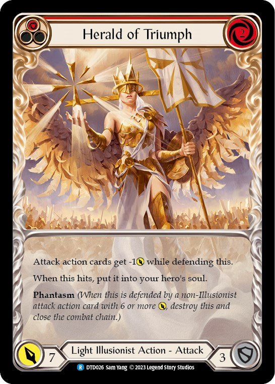 Flesh and Blood TCG: Herald of Triumph (Red) image