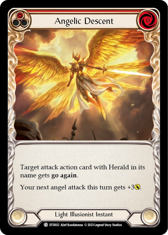 Flesh and Blood TCG: Angelic Descent (Red) image