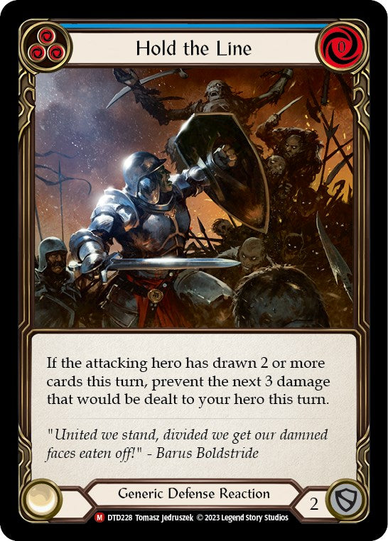 Flesh and Blood TCG: Hold the Line image