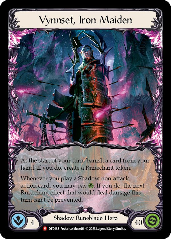 Flesh and Blood TCG: Vynnset, Iron Maiden image