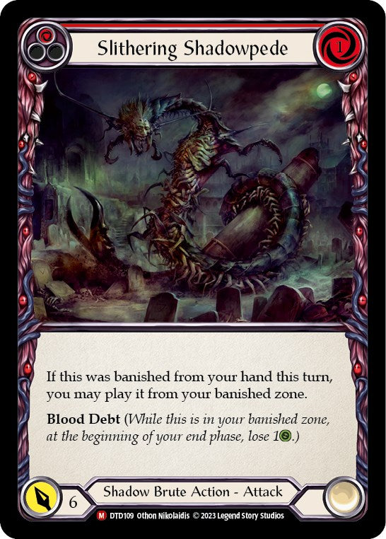 Flesh and Blood TCG: Slithering Shadowpede image
