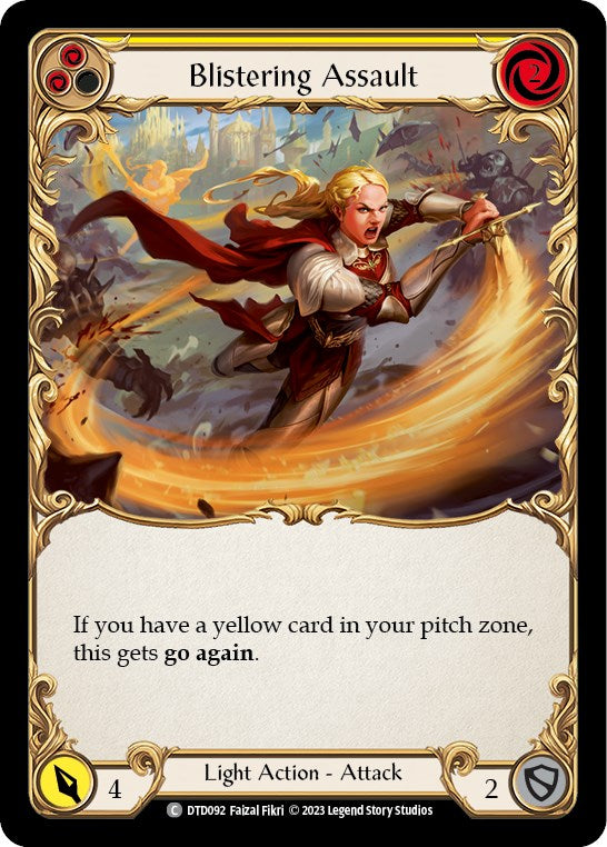 Flesh and Blood TCG: Blistering Assault (Yellow) image