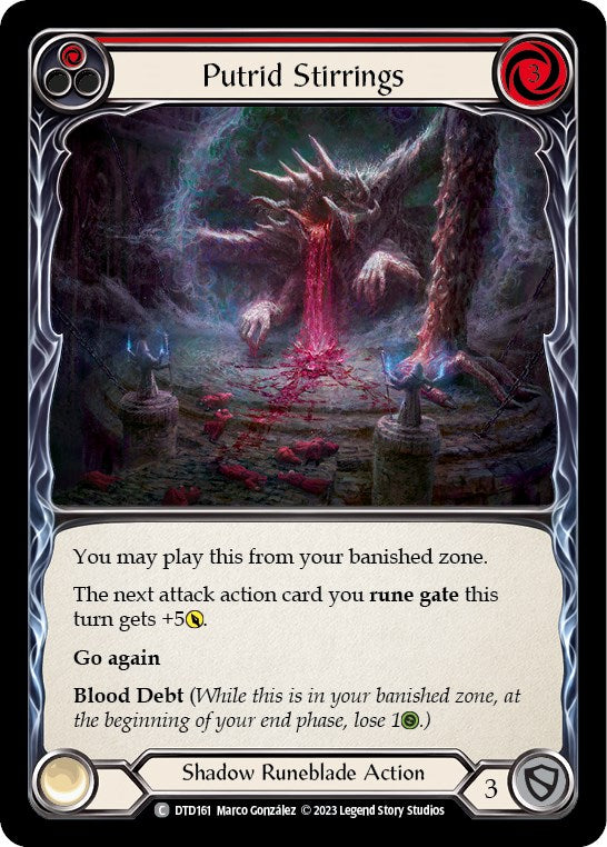 Flesh and Blood TCG: Putrid Stirrings (Red) image