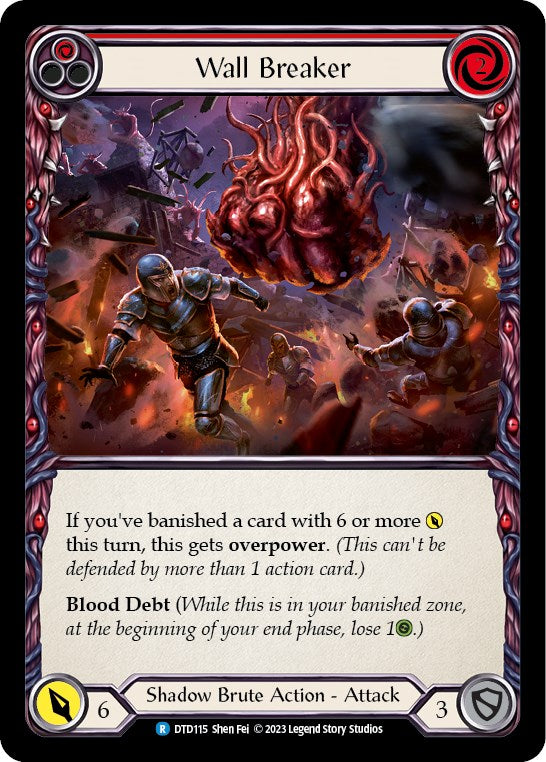 Flesh and Blood TCG: Wall Breaker (Red) image