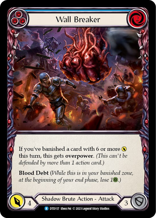 Flesh and Blood TCG: Wall Breaker (Blue) image
