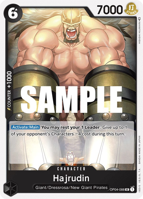 One Piece Card Game: Hajrudin card image