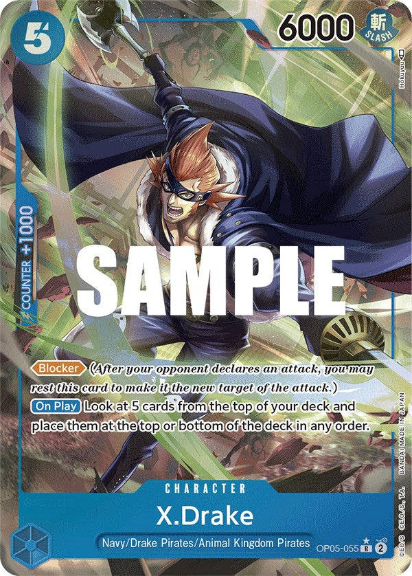 One Piece Card Game: X.Drake (Alternate Art) card image