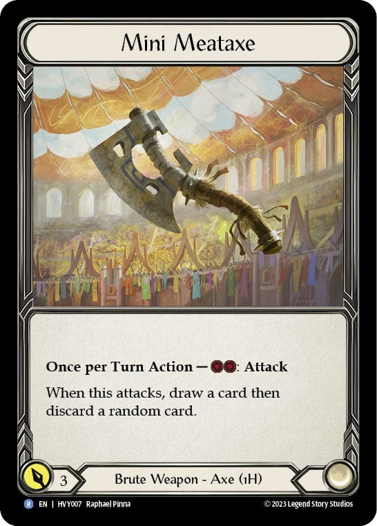 Flesh and Blood TCG: Mini Meataxe image