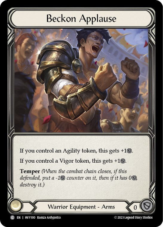 Flesh and Blood TCG: Beckon Applause image