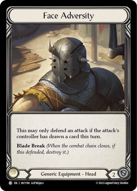Flesh and Blood TCG: Face Adversity image