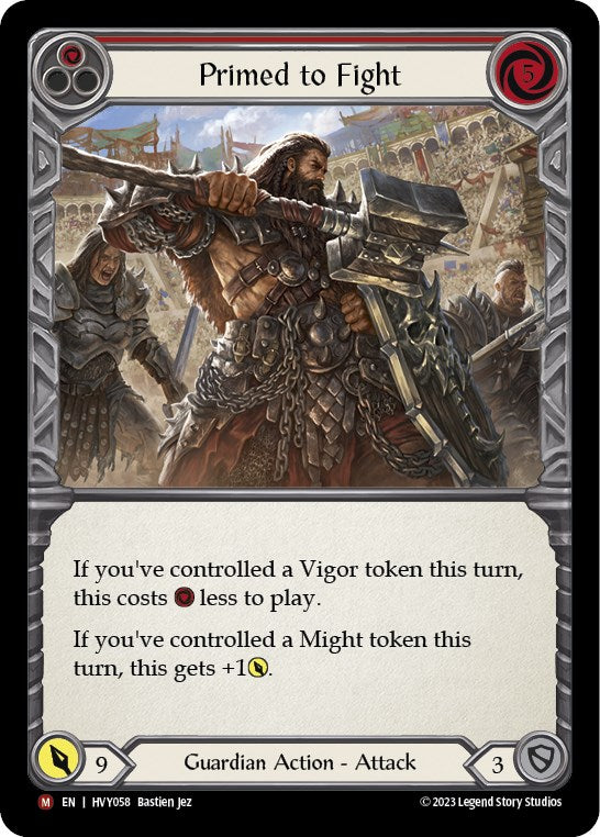 Flesh and Blood TCG: Primed to Fight image