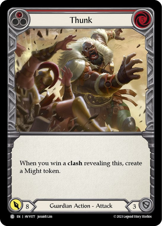 Flesh and Blood TCG: Thunk (Red) image