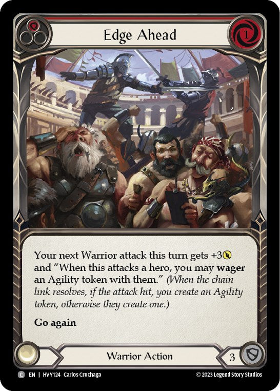 Flesh and Blood TCG: Edge Ahead (Red) image