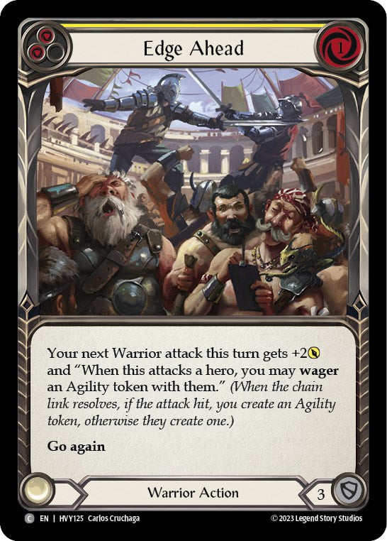 Flesh and Blood TCG: Edge Ahead (Yellow) image