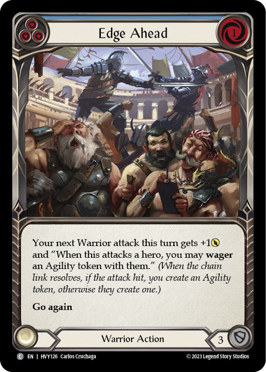 Flesh and Blood TCG: Edge Ahead (Blue) image