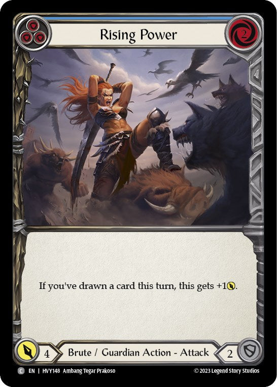 Flesh and Blood TCG: Rising Power (Blue) image