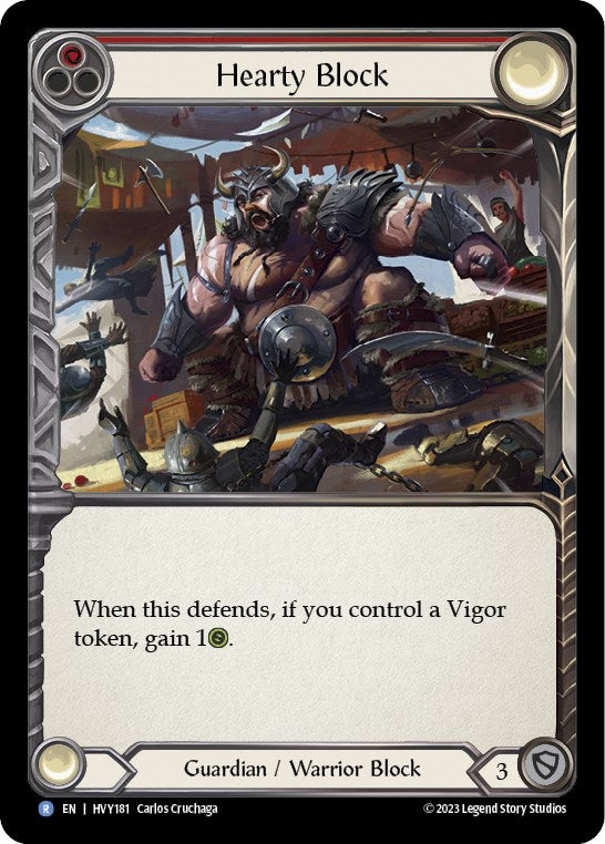 Flesh and Blood TCG: Hearty Block image