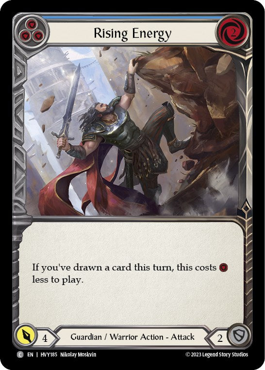 Flesh and Blood TCG: Rising Energy (Blue) image