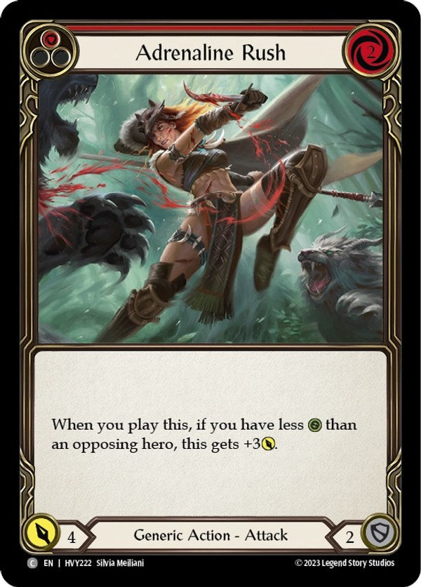 Flesh and Blood TCG: Adrenaline Rush (Red) image