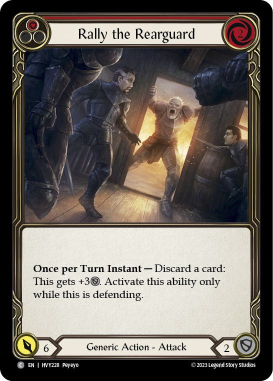 Flesh and Blood TCG: Rally the Rearguard (Red) image