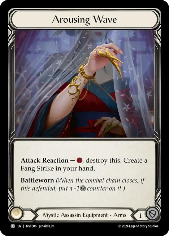 Flesh and Blood TCG: Arousing Wave image