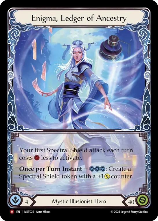 Flesh and Blood TCG: Enigma, Ledger of Ancestry image