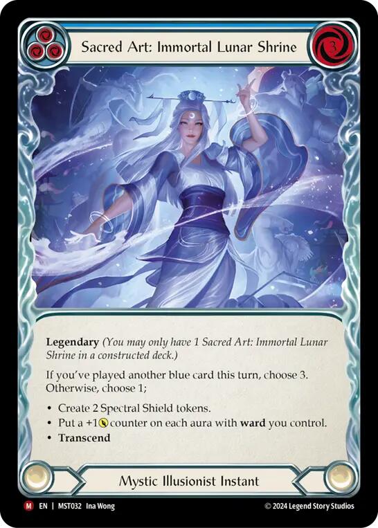 Flesh and Blood TCG: Sacred Art: Immortal Lunar Shrine // Inner Chi image