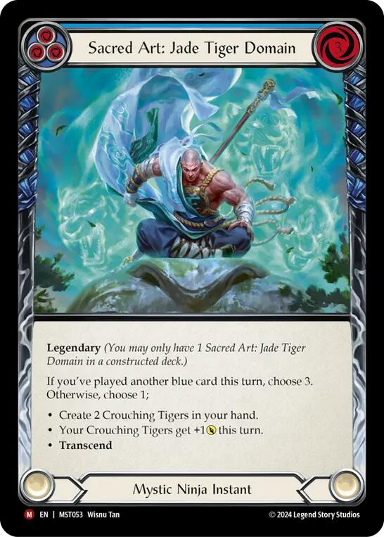Flesh and Blood TCG: Sacred Art: Jade Tiger Domain // Inner Chi image