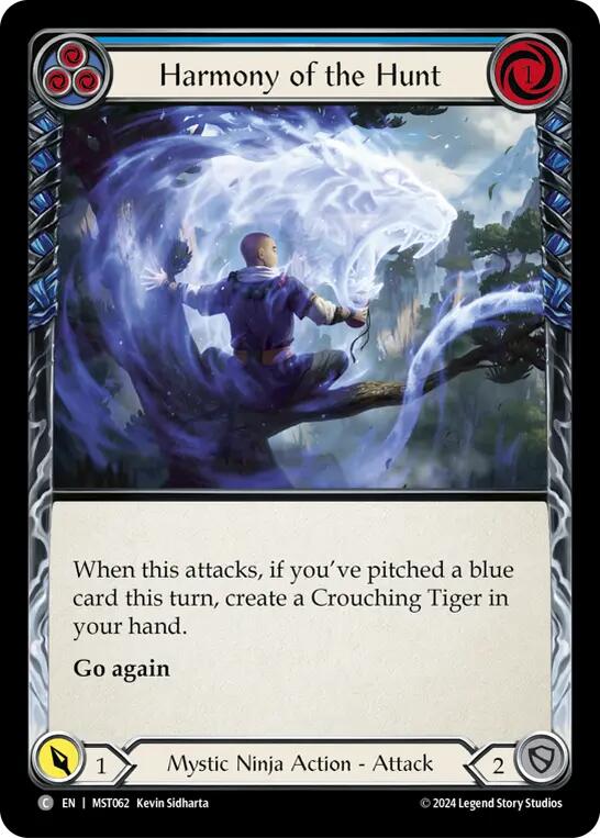 Flesh and Blood TCG: Harmony of the Hunt (Blue) image