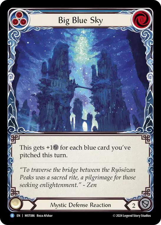 Flesh and Blood TCG: Big Blue Sky image