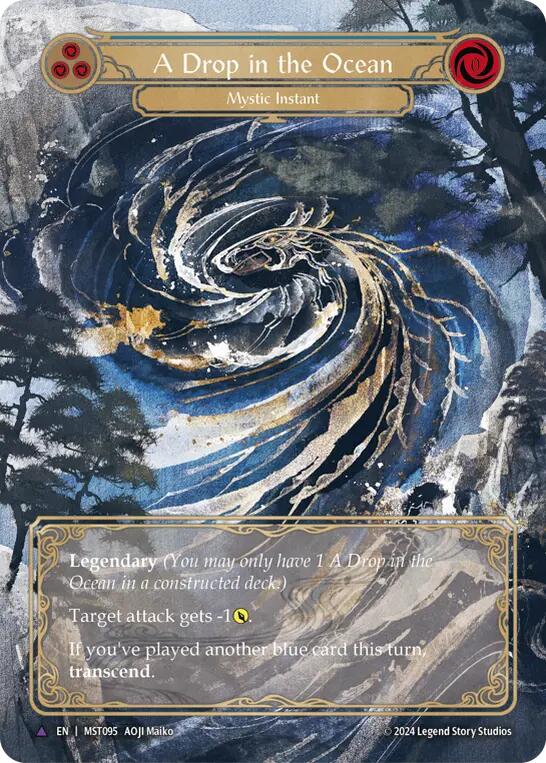 Flesh and Blood TCG: A Drop in the Ocean // Inner Chi (Marvel) image