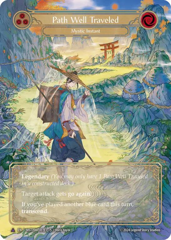 Flesh and Blood TCG - Path Well Traveled // Inner Chi (Marvel)  The Straw  Hat Store