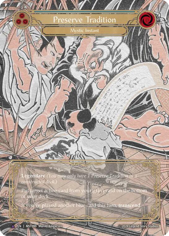 Flesh and Blood TCG: Preserve Tradition // Inner Chi (Marvel) image