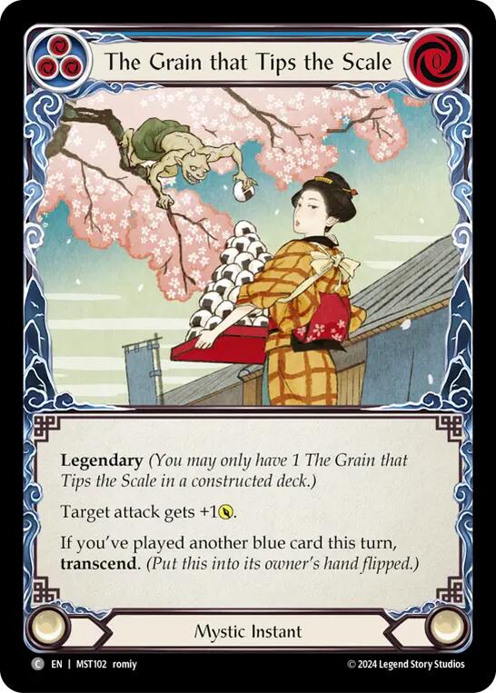 【PSA10】FAB The Grain that Tips the Scale Flesh and Blood TCG - The Grain that Tips the Scale // Inner