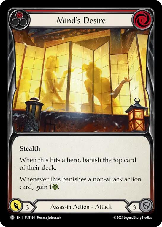 Flesh and Blood TCG: Mind's Desire (Red) image