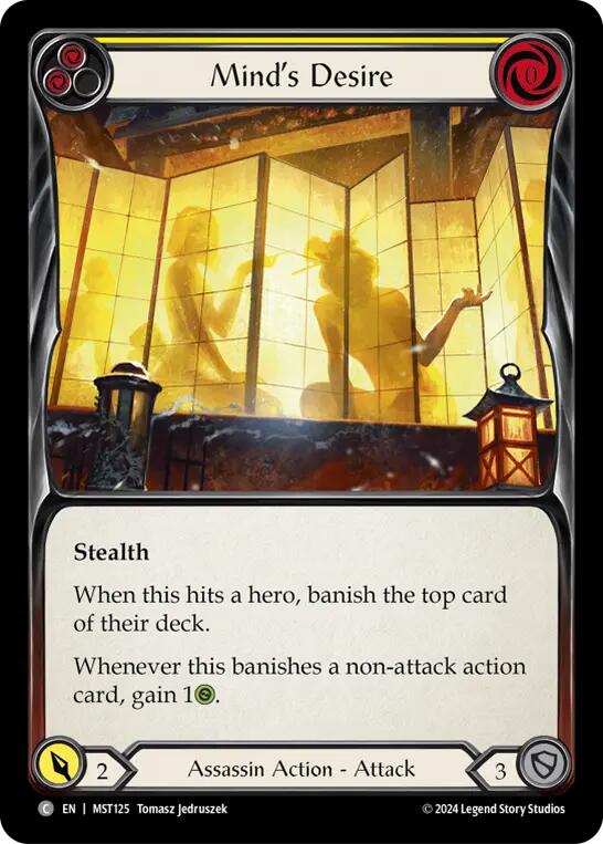 Flesh and Blood TCG: Mind's Desire (Yellow) image
