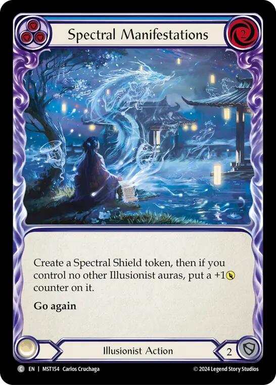 Flesh and Blood TCG: Spectral Manifestations (Blue) image