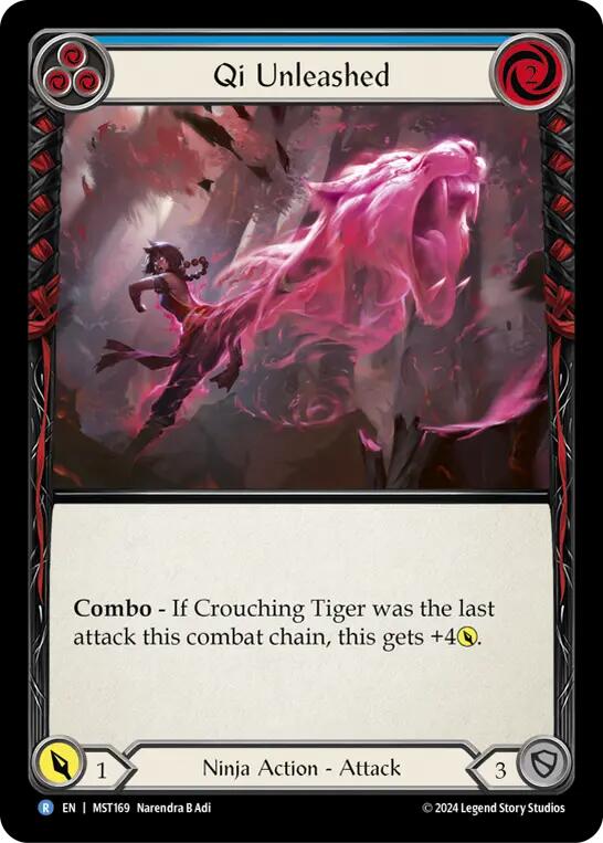 Flesh and Blood TCG: Qi Unleashed (Blue) image