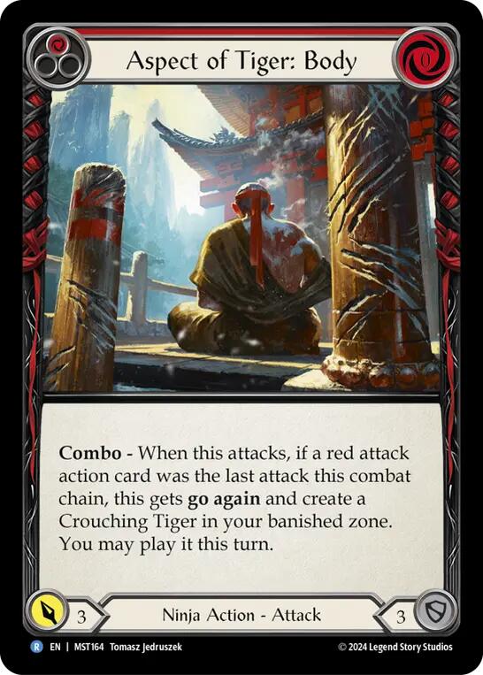 Flesh and Blood TCG: Aspect of Tiger: Body image