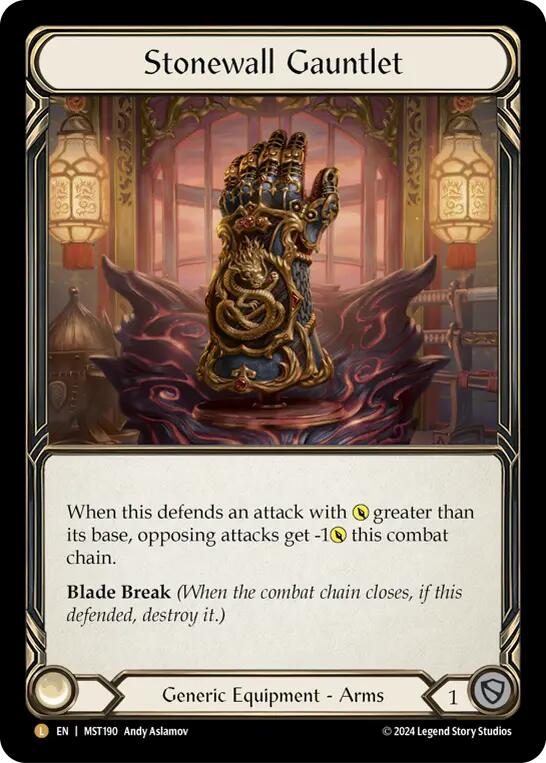 Flesh and Blood TCG - Stonewall Gauntlet – The Straw Hat Store