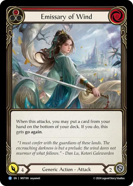 Flesh and Blood TCG: Emissary of Wind image