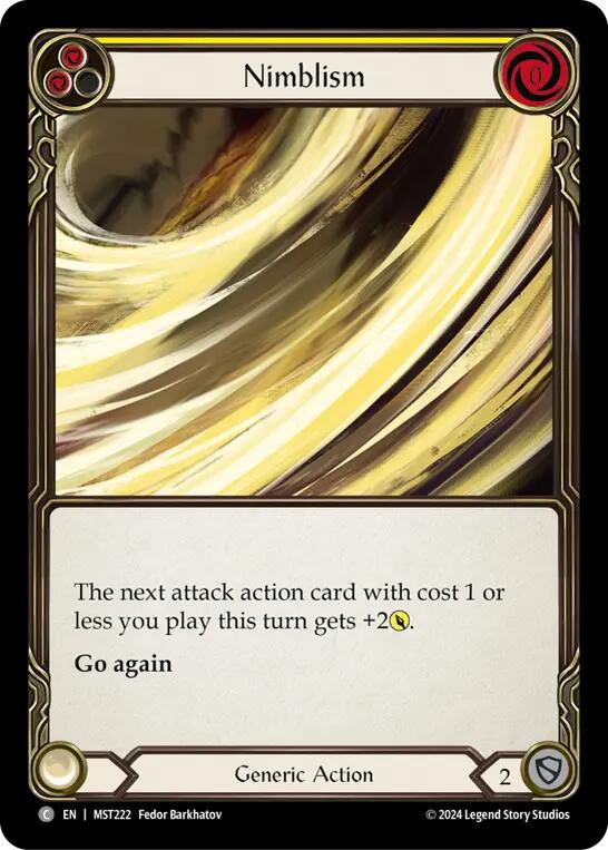 Flesh and Blood TCG: Nimblism (Yellow) image