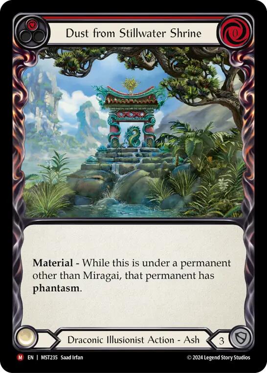 Flesh and Blood TCG: Dust from Stillwater Shrine image