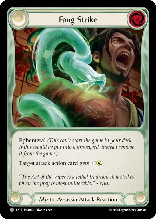Flesh and Blood TCG: Fang Strike // Zen image