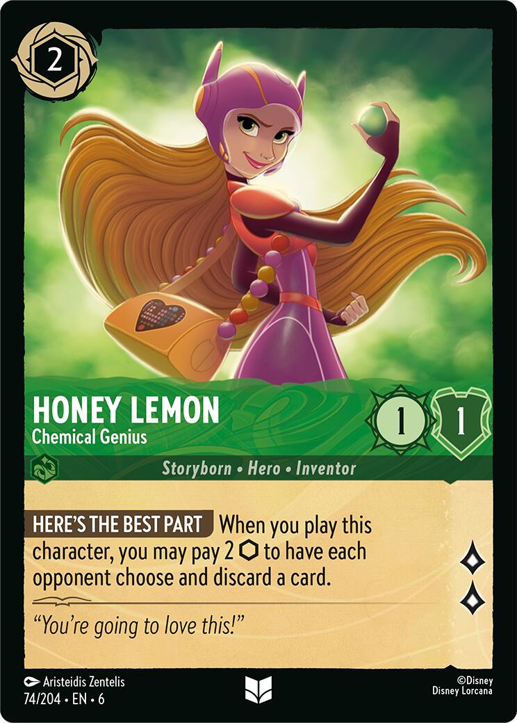 Disney Lorcana: Honey Lemon - Chemical Genius card image
