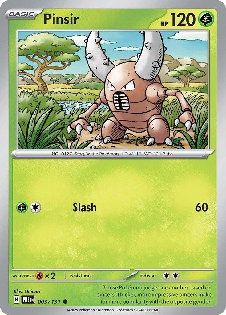 Pokemon: Pinsir card image