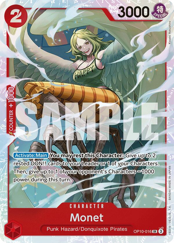 One Piece Card Game: Monet card image