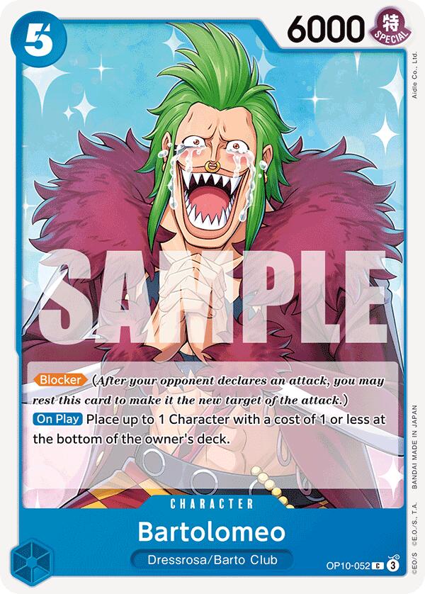 One Piece Card Game: Bartolomeo card image